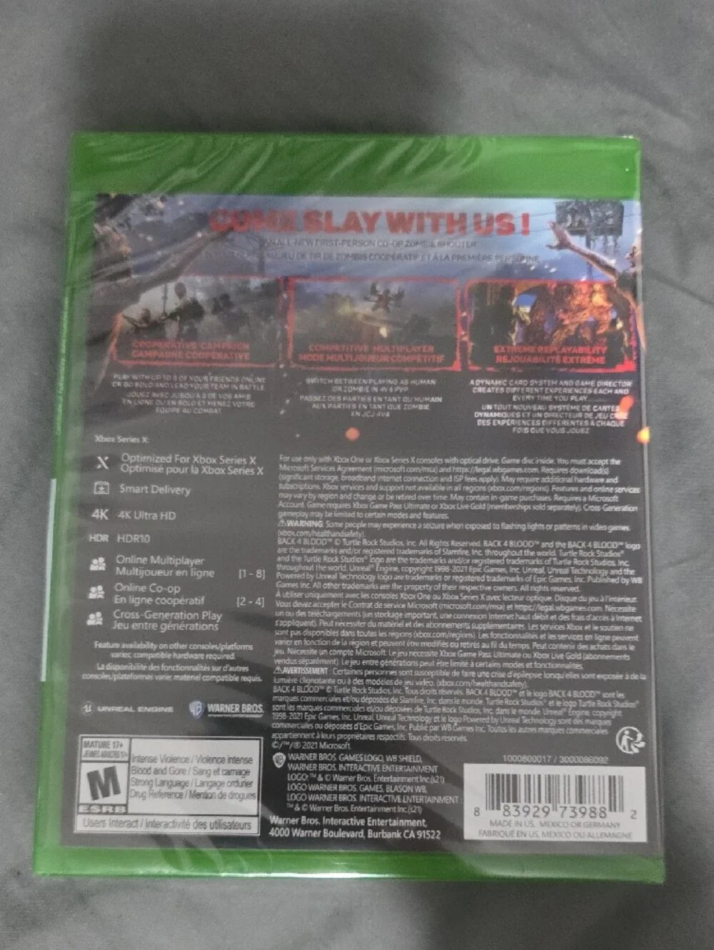 Back 4 Blood - Xbox (Green) by Xbox